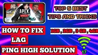 Apex legends mobile lag fix global version | how to fix lag in apex legends mobile (tips and tricks)