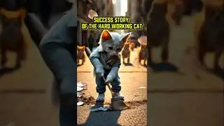A Cats Success Story #cat #cats #cute #cutecat #cuteanimals #shorts #short #viralshort #shortvideo