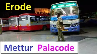 Bangalore to Erode - Shortest Route Journey