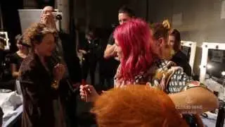 Backstage with Easton Pearson at MBFWA 2013