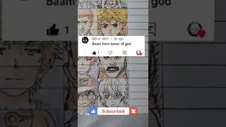 i want to draw all the main characters - Baam (Tower Of God) #drawing #art #anime #fyp