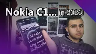 Использую Nokia C1 (Android 9 Go) в 2026 году | Было ли это НАСТОЛЬКО плохо?