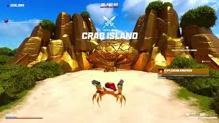 Crab Champions Diamond Win with Laser Cannons (New weapon)
