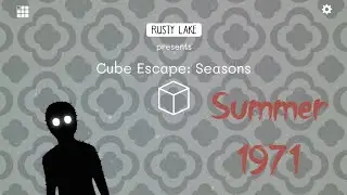 Cube Escape: Seasons - Summer 1971