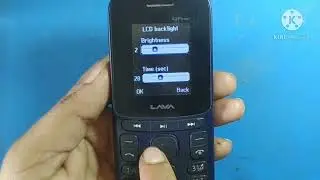 Lava A3 Power Brightness Setting