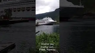 Beautiful Fl&aring;m, Norway #travel #norway #fl&aring;m #cruise #fjords #fjordsofnorway