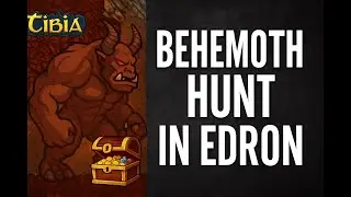 Tibia &ndash; Behemoth Hunt in Edron | Full Cave Gameplay