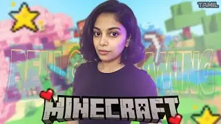 🔵 Minecraft Live Tamil | Tamil Girl Gamer | Let's Goooooooo🧡