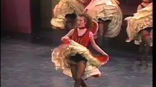 Coreografia de Can Can, musica de Cole Porter.
