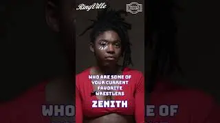 Zenith on her favorite wrestlers #wwe #aew #drewgulak #indiewrestling #romanreigns #codyrhodes #tna