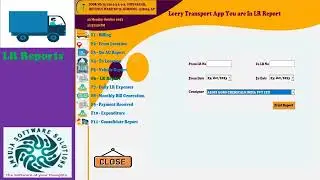 Transport LR Software Video Presentation