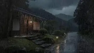 Tranquil Spirit 🌧️ Rain Sounds Surrounding Countryside Roof for Deep Sleep Calm 🌙