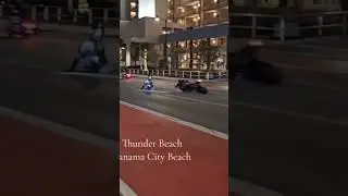 Thunder Beach. #motorcycle #crash #viral #youtubeshorts #viralshorts #foryou #beach #shorts #fyp