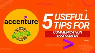Accenture Communication Assessment Tips 2025 || Accenture Communication Round Tips and tricks