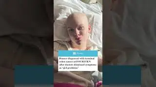 Dancer diagnosed with terminal colon cancer at FOURTEEN after doctors dismissed symptoms