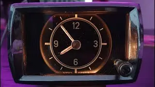 Mercedes Ponton VDO Uhr mechanisch und elektromechanisch