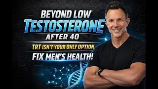 Beyond Low Testosterone After 40: Why TRT Is Not Your Only Option & What Actually Fixes Men&rsquo;s Health