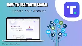 How to UPDATE Your TRUTH SOCIAL Account Using a Desktop Computer / MAC - Basic Tutorial | New