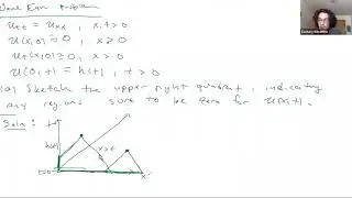 Oct 2 (Pt1): Wave Quarter Plane: Domain of Dependence