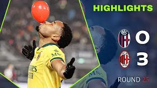 Bologna - Milan | 0-3 | Highlights | Serie A 2025-26 | Milan Bologna