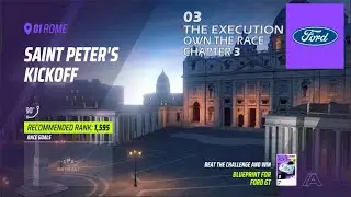Asphalt 9 Career Chapter 3 Ford Season Race 01 Rome (Saint Peter's Kickoff)