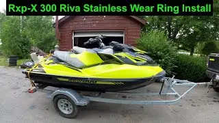 Seadoo Rxp X 300 Замена стандартного сменного кольца на сменное сменное кольцо Riva из нержавеюще...