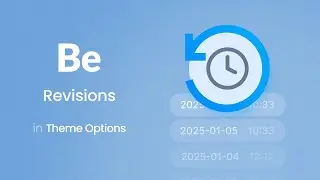 Revisions in Theme Options