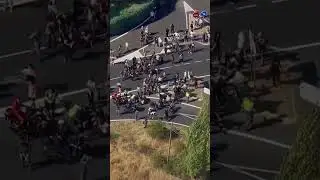 Wieder Protest-Chaos auf der 20. Vuelta-Etappe! 💥