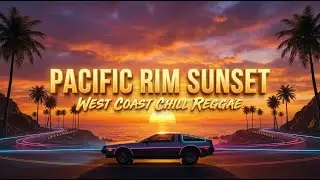 Pacific Rim Sunset 🌅 West Coast Chill Reggae | California Dub & Synthwave Mix