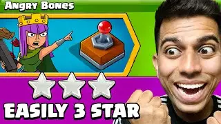 Easiest Way to 3 Star Angry Bones Challenge (Clash of Clans)