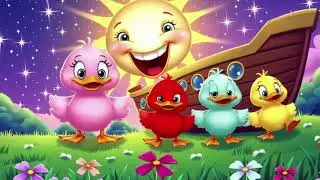 Five Little Ducks | Action Song for Toddlers | Move, Count & Clap