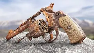 150 Years Underground! Rusty Revolver Restoration