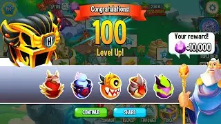 I SPEND 1,000,000 GEMS ON THIS BLACK HEROIC CHEST in DRAGON CITY! 😱