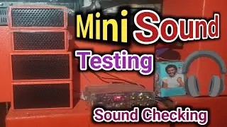 mini sound system | 🔊 checking high competition song | small dj box setup 🎛️  @indiadjvlog
