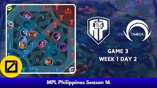 [Mini Map] AP Bren vs Omega Esports - Game 3 - Week 1 Day 2 - Regular Season - MPL PH S16