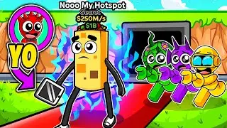 Me Hice Pasar por 5 NUEVOS BRAINROTS SECRETOS en STEAL A BRAINROT de Roblox!