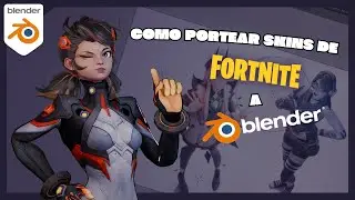 COMO PORTEAR DESDE FORTNITE A BLENDER ft. Peni Parker | Fortnite Porting v3.0.5 - Pakkoa Kagari