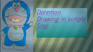 Doremon (Doremon Drawing) in simple Step
