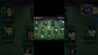145 Ovr Team 🔥🛐  #fifamobile #shorts