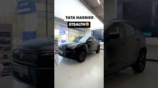 Tata HARRIER STEALTH is HERE!