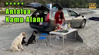 Antalya Saklıkent Civarı 5 Yıldızlı Kamp Yaptığımız Yer