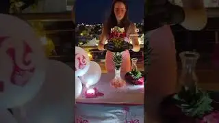 Barbie Girl making Fruit Hookah 😋