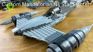 Custom Mando's New Ship N1 Star Fighter MOC