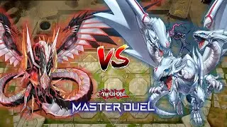 Close Call Cyber Dragon vs Blue Eyes - Yu-Gi-Oh Master Duel