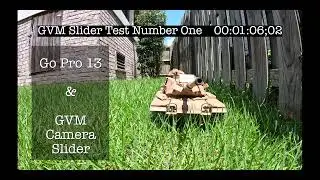 GVM Slider Testing With RC Tongde M60 Tank