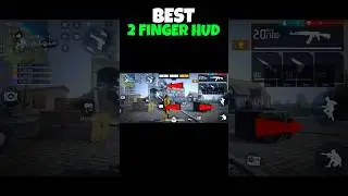 Best 2 Finger Custom HUD in Free Fire 🔥