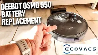 Как заменить аккумулятор &mdash; робот-пылесос ECOVACS Deebot Ozmo 950 Series