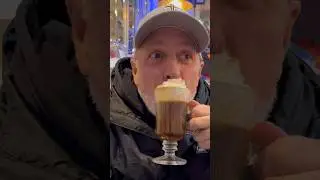First time trying Irish coffee! ☘️