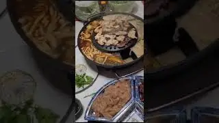 Elektrischer Hotpot BBQ bei Halong Asia Markt in Traunstein #food #delicious #bbq