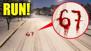 if you see 67 in BLOOD in the SNOW, RUN!! (it's a TRAP!)